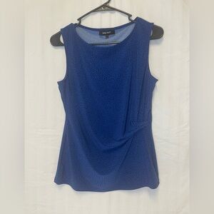 Nine West Women's Navy Sleeveless Blouse